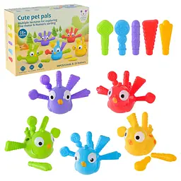 Розвивальний сортер із фігурками птахів Cute pet pals та пір'ям (BB2004)