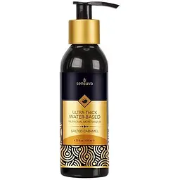 Густа змазка на водній основі Sensuva UltraThick Water-Based Salted Caramel (125 мл)