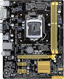 Материнська плата ASUS H81M-K (H81M-K) (Socket 1150, Intel H81, Micro-ATX) Б/в