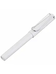 Ручка-ролер Lamy Safari Біла, Стрижень M63 1,0 мм Синій (4001125) - мініатюра 6