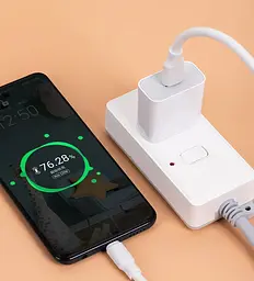 Кабель для зарядки Digital USB - Type-C 120W 2 м Білий (USBType-C2m120W) - мініатюра 6