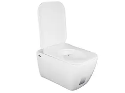 Унітаз підвісний Idevit Halley IdeRimless з кришкою Soft Close SETK3204-2616-001-1-6000, Білий - мініатюра 3