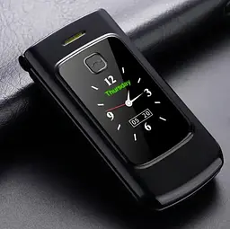 Смартфон Tkexun F18 (Happyhere F18) black. Dual display