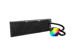 Водяне охолодження Montech Hyperflow ARGB 360 Black - мініатюра 3