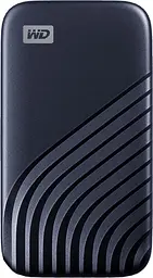 Зовнiшнiй портативний SSD WD My Passport 2TB Midnight Blue (синій) WDBAGF0020BBL-WESN