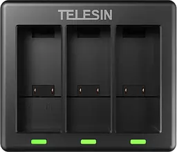 Зарядний пристрій Telesin 3 Slots Battery Charger + 2 акумулятори для Hero 9/10 GP-BTR-903 [76676] - мініатюра 5
