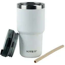 Термокружка Kite 600 мл біла (K24-1206-1) - мініатюра 2