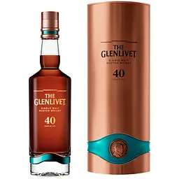 Віскі The Glenlivet 40 років витримки 46.9% 0.7 л (1) в престижній упаковці