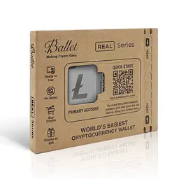 Криптогаманець Ballet REAL Series Litecoin - найпростіше мультивалютне холодне сховище з підтримкою NFT (B07YL1VBDX) - мініатюра 4