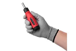 Викрутка з набором бітів Intertool реверсивна (12 предметів) VT-1003 - мініатюра 7