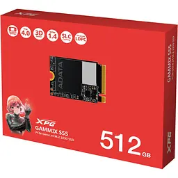 SSD накопичувач XPG GAMMIX S55 512GB (SGAMMIXS55-512G-C) [127074] - мініатюра 6