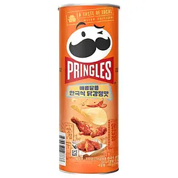 Чіпси Pringles Korean Sweet Crispy Chicken зі смаком солодкої хрусткої курки 100 г