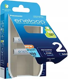 Акумулятор Panasonic Eneloop R3 "ААА" 800mAh Ni-Mh BK-4MCDE/2BE 2шт - мініатюра 4