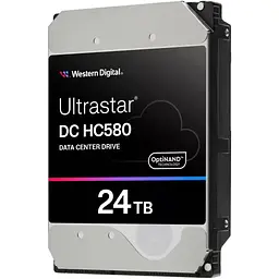 Жорсткий диск 3.5" WD Ultrastar DC HC580 24TB SATA 512MB [WUH722424ALE6L4/0F62796] [141097]