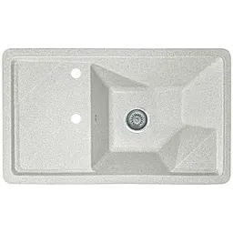 Мийка кухонна Valetti 58C гранітна 785х465 мм тера - мініатюра 4