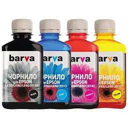 Чорнило Barva Epson 101, 4х180 мл (E101-180-MP)