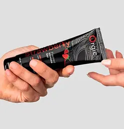 Оральний лубрикант Orgie Lube Tube Strawberry - зі смаком полуниці, 100 мл - мініатюра 3