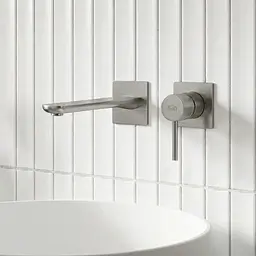 Нікелевий змішувач прихованого монтажу Nett QS-99