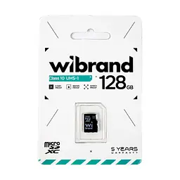 Карта пам'яті Wibrand 128GB microSD class 10 (WICDHU1/128GB) - мініатюра 2
