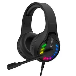 Ігрова гарнітура Bloody A4Tech G230p з LED USB + 3.5 jack Black (G230p (Black))