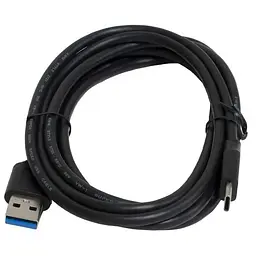 Дата кабель USB 3.0 AM to USB-C 2.0m black Patron (CAB-PN-USB3-TYPEC-2M)