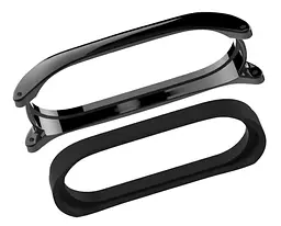 Металевий ремінець Primo Mijobs для фітнес-браслета Xiaomi Mi Smart Band 6 Black - мініатюра 4