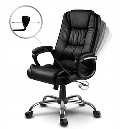Офісне крісло Porto EG-2435 black - мініатюра 3