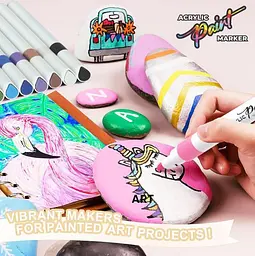 Набір акварельних маркерів 12 шт Water Color Pen 635-12 - мініатюра 3