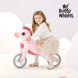 Біговел YVolution My Buddy Wheels Єдиноріг, рожевий (N101232) - мініатюра 5