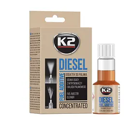 Очисник форсунок K2 Turbo Diesel для дизельних двигунів 50 мл (ET3122)