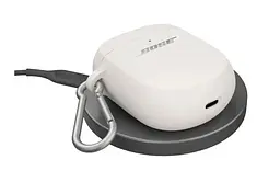 Кейс для навушників із бездротовою зарядкою Bose Wireless Charging Earbud Case для QuietComfort Earbuds II (білий) - мініатюра 3