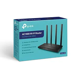 Точка доступу з функцією маршрутизації, мережеве обладнання 1900MBPS 1000M 4P DUAL BAND ARCHER C80 TP-LINK - мініатюра 3
