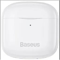 Бездротові навушники TWS Baseus E3 NGTW080002 White - мініатюра 3