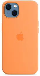 Чохол силіконовий Silicone Case MM243ZE/A MagSafe (Original) для Apple iPhone 13 (6.1") Marigold - мініатюра 5