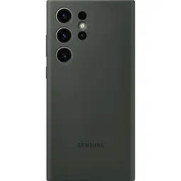 Оригінальний силіконовий чохол Samsung Silicone Case для Samsung Galaxy 23 Ultra (S918) Khaki EF-PS918TGEGRU