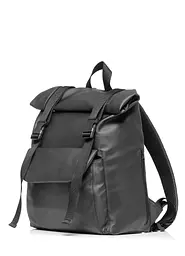 Жіночий рюкзак Sambag RollTop Milton чорний 41 x 30 x 16 см (24251001)