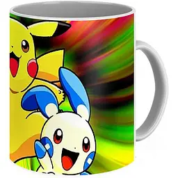 Кухоль GeekLand Покемон Го Pokemon Go райдужні PG.01.23.123 330 мл білий - мініатюра 2