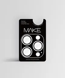 Захисне скло камери MAKE Apple iPhone 17 Pro/Pro Max Camera Glass White - мініатюра 2