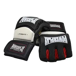 Рукавиці для MMA Power Play 3075, Black/White - XL