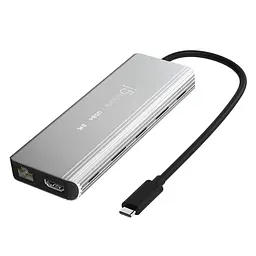 USB-Хаб j5create JCD403-N, Type-C 6-в-1 (JCD403-N) - мініатюра 2