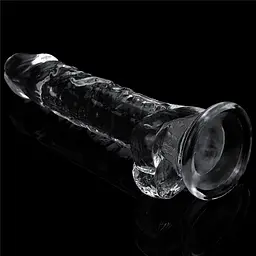 Фалоімітатор Flawless Clear Dildo 7.5' 19 см прозорий - мініатюра 3