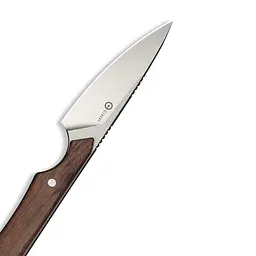 Ніж фіксований кишеньковий Civivi High Grass Field Knife (7,4 см) 14C28N / Wood дерево з чохлом - мініатюра 7