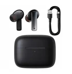 Навушники Baseus True Wireless Earphones Bowie M2+ BT5.2, 40/400mAh, 5H, Location, ANC black - мініатюра 6