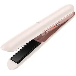 Бездротовий випрямляч для волосся Hoco HP46 Explicit with digital display Pink - мініатюра 2