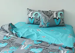 Комплект постільної білизни з компаньйоном TAG Tekstil S424 160x215 см - мініатюра 2