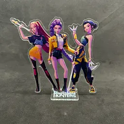 Акрилова колекційна фігурка (Кейпоп-мисливці на демонів) (KPop Demon Hunters) Huntrix - мініатюра 2