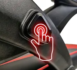 Крісло Kontrast Venos Black-Red - мініатюра 7