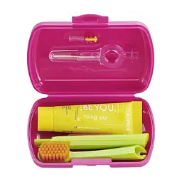 Набор косметики Curaprox Be You Red Дорожный гигиенический (7612412429909)