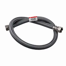 Шланг водяний Tucai 1/2″х1/2″ BВ 0,2м антикорозія TAQ ACB HG-1212-200 204463 - мініатюра 2