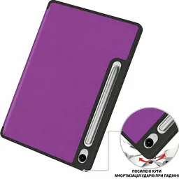 Чохол до планшета BeCover Flexible TPU Mate Samsung Galaxy Tab S10 Lite SM-X400/406 10.9" Purple (715761) - мініатюра 3